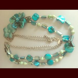 Flower Beaded Neclace